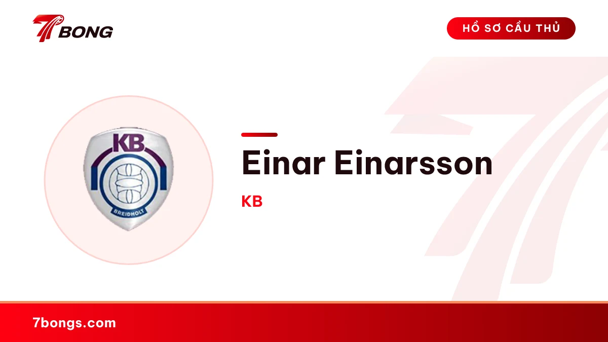 Einar Einarsson — KB