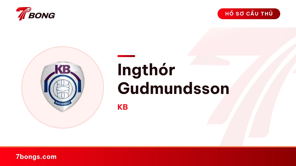 Ingthór Gudmundsson — KB