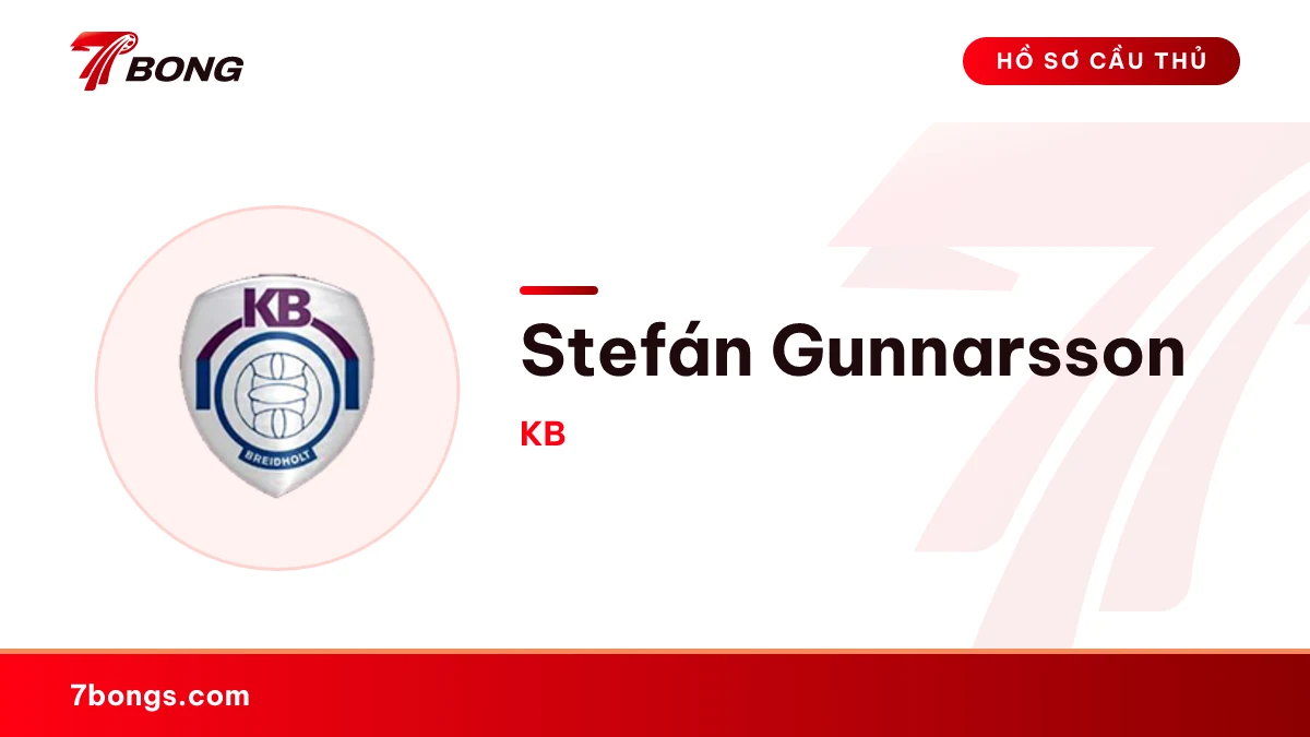 Stefán Gunnarsson — KB