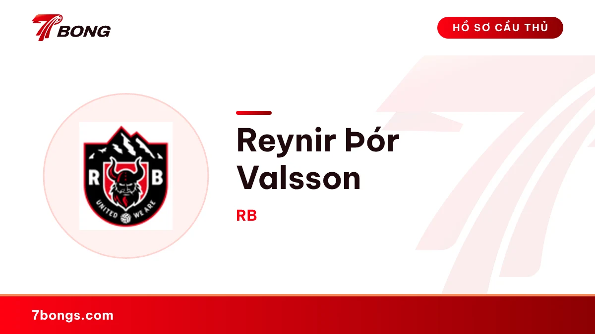 Reynir Þór Valsson — RB