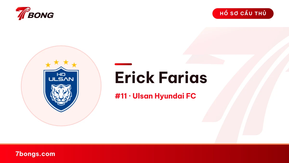 Erick Farias — Ulsan Hyundai FC