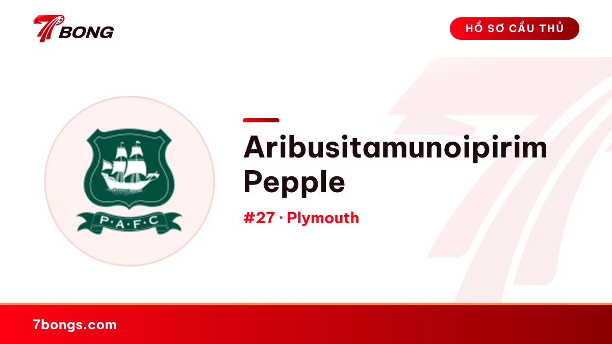 Aribusitamunoipirim Pepple — Plymouth