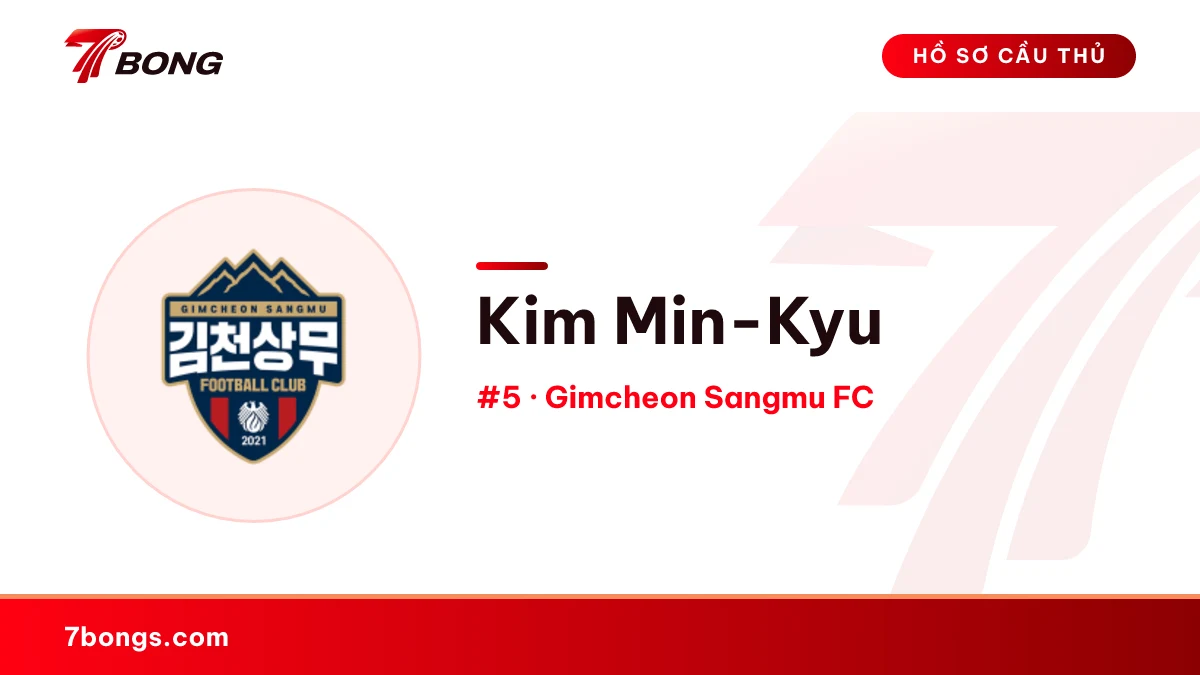 Kim Min-Kyu — Gimcheon Sangmu FC