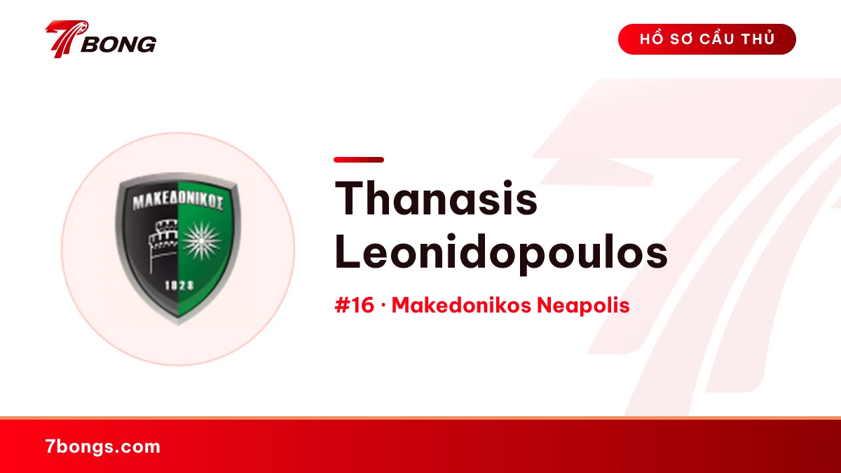 Thanasis Leonidopoulos — Makedonikos Neapolis