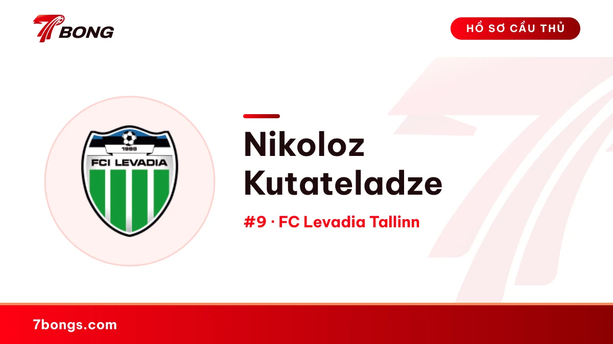 Nikoloz Kutateladze — FC Levadia Tallinn
