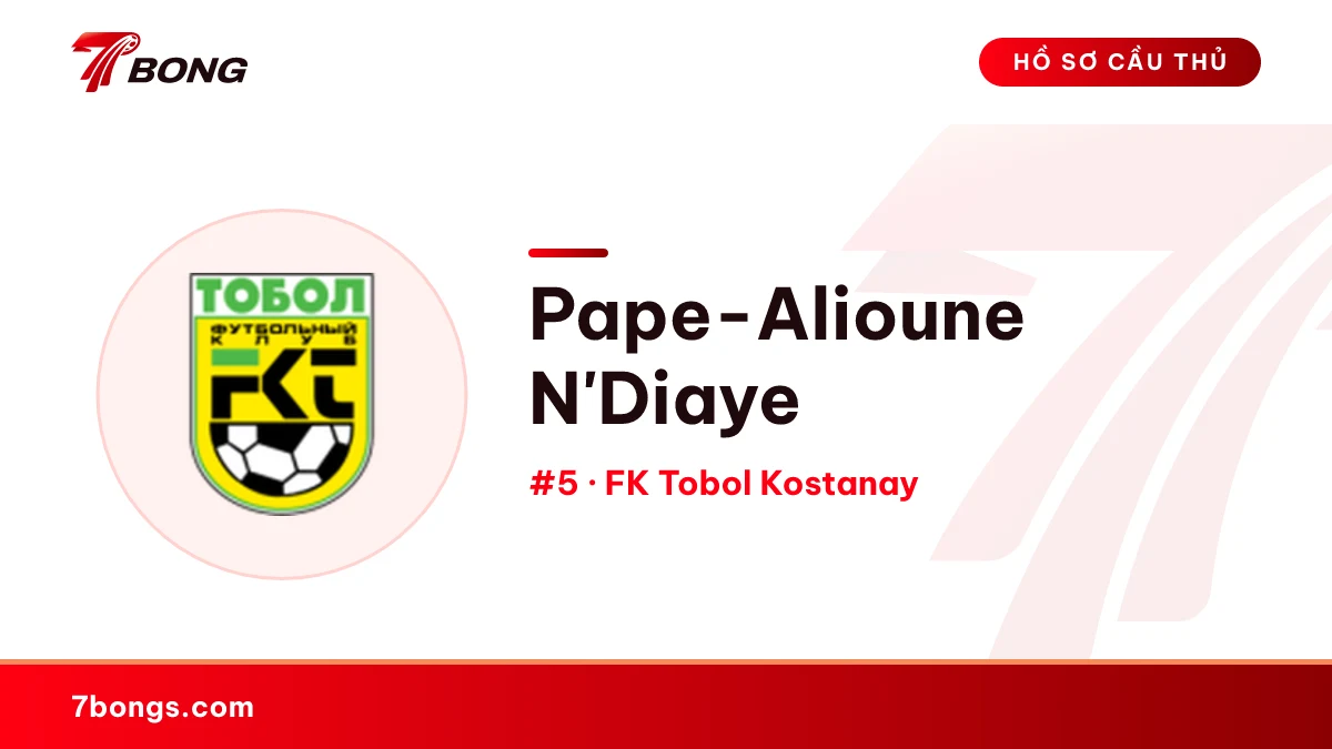 Pape-Alioune N'Diaye — FK Tobol Kostanay