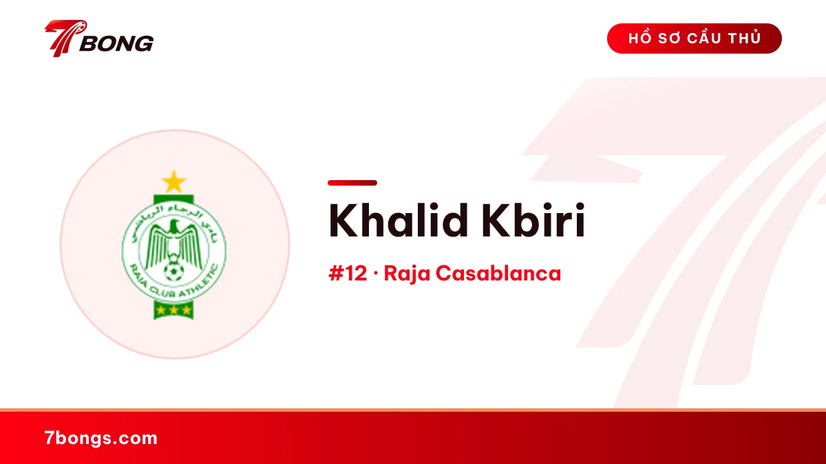 Khalid Kbiri — Raja Casablanca
