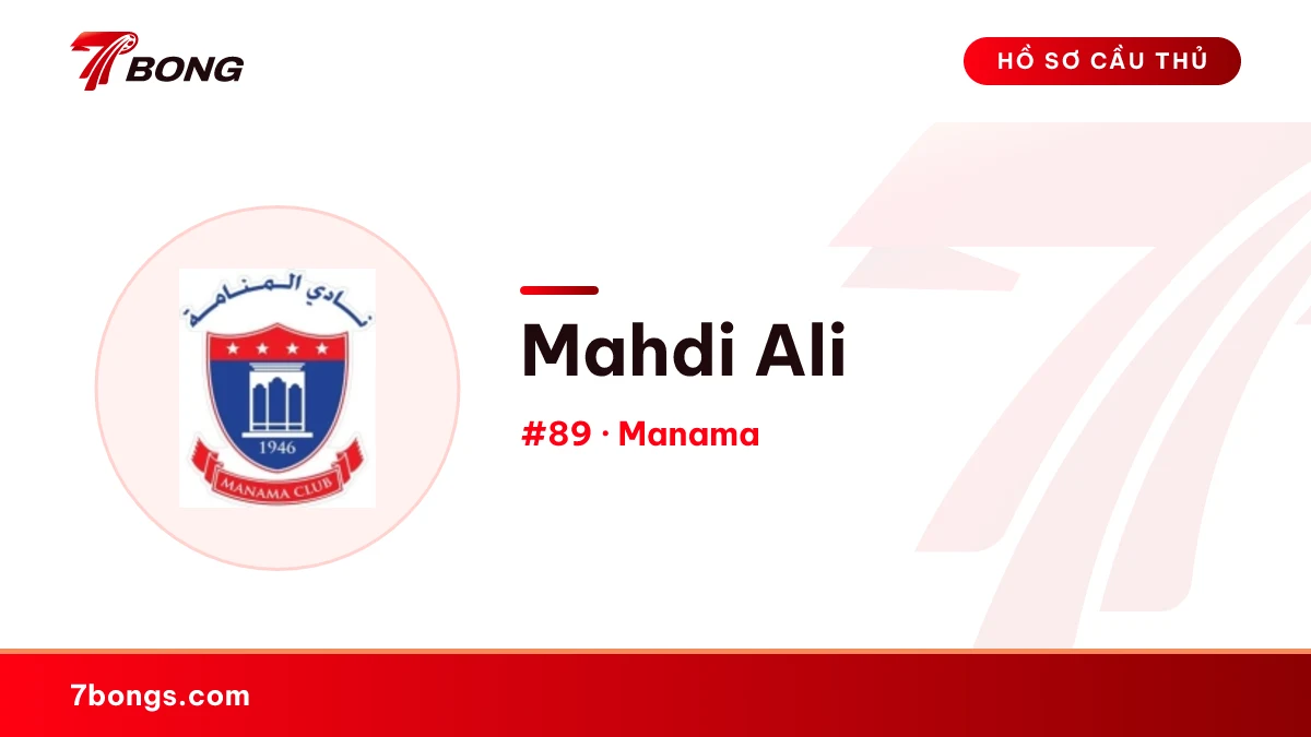 Mahdi Ali — Manama