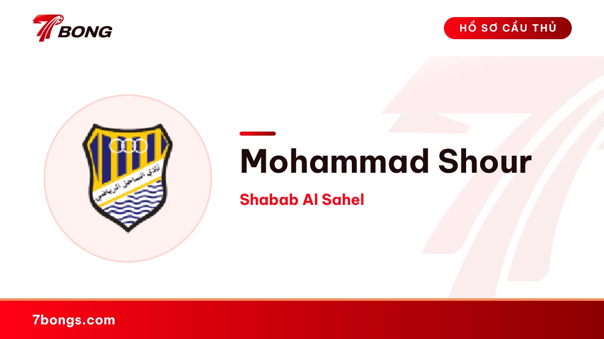 Mohammad Shour — Shabab Al Sahel