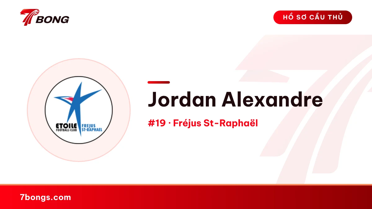 Jordan Alexandre — Fréjus St-Raphaël