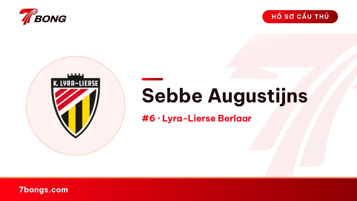 Sebbe Augustijns — Lyra-Lierse Berlaar