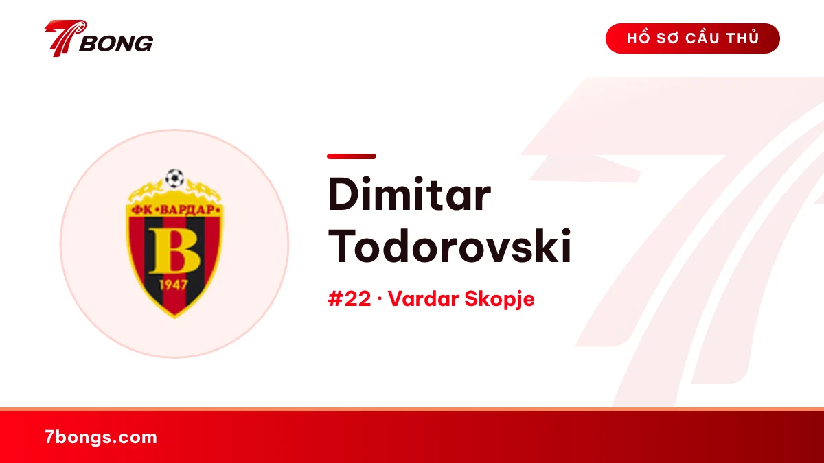 Dimitar Todorovski — Vardar Skopje
