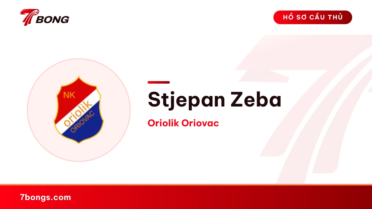 Stjepan Zeba — Oriolik Oriovac