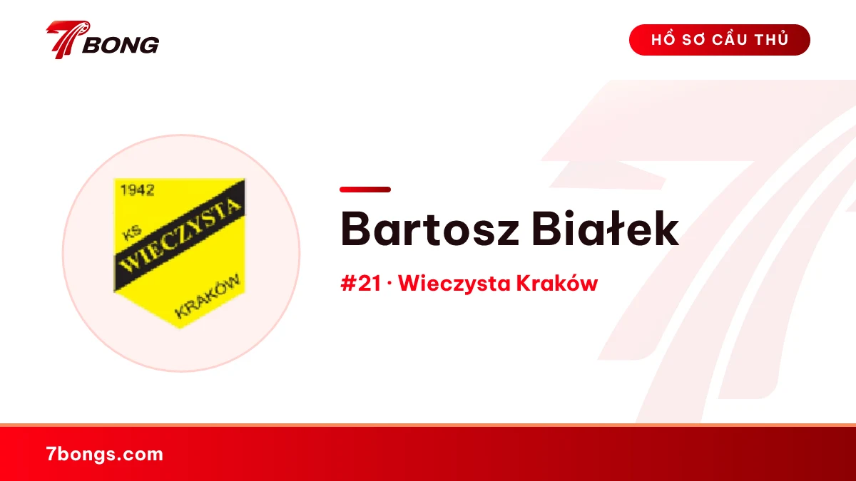 Bartosz Białek — Wieczysta Kraków