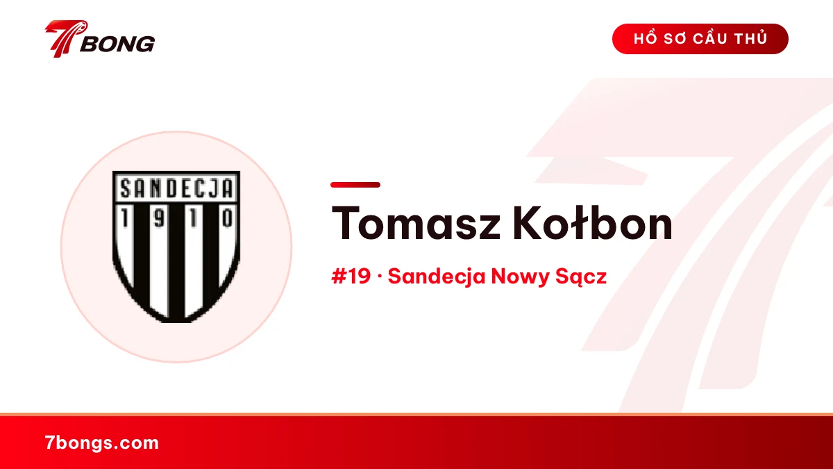 Tomasz Kołbon — Sandecja Nowy Sącz