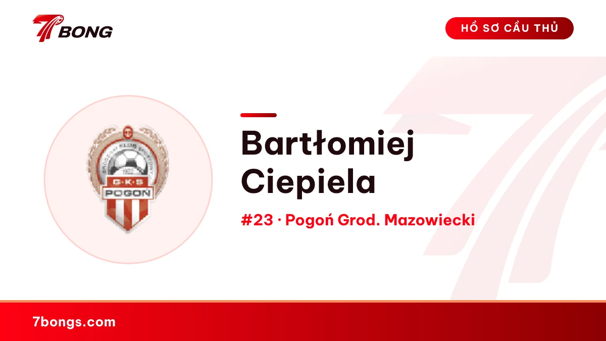 Bartłomiej Ciepiela — Pogoń Grod. Mazowiecki