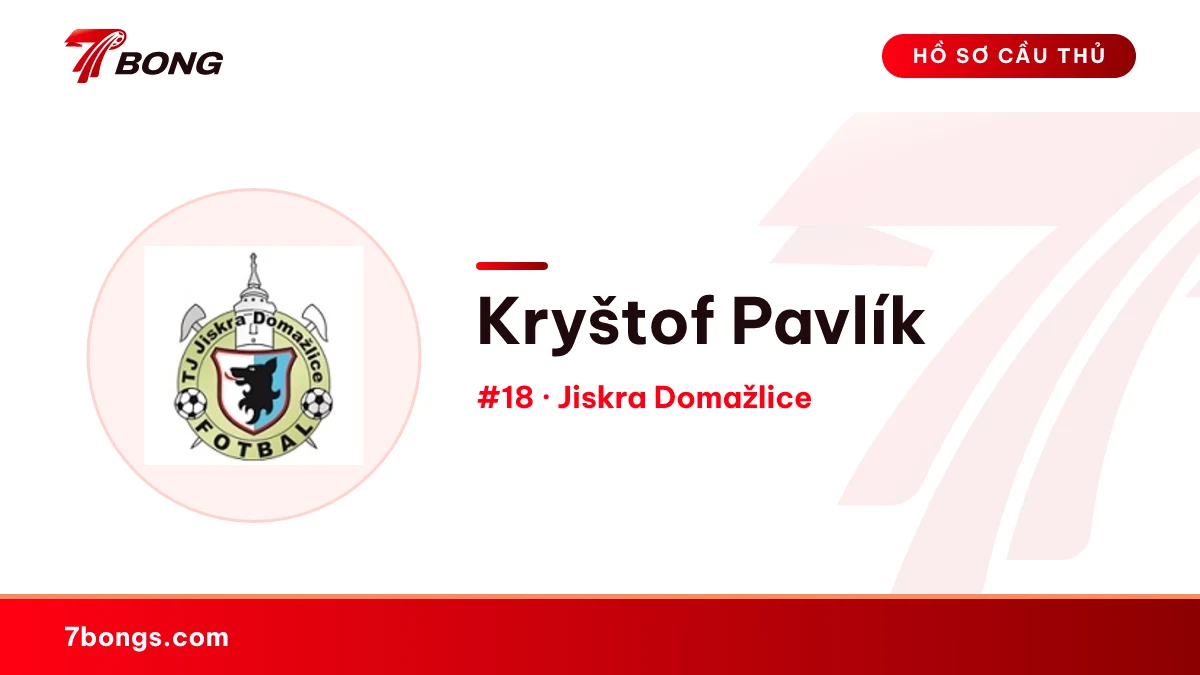 Kryštof Pavlík — Jiskra Domažlice