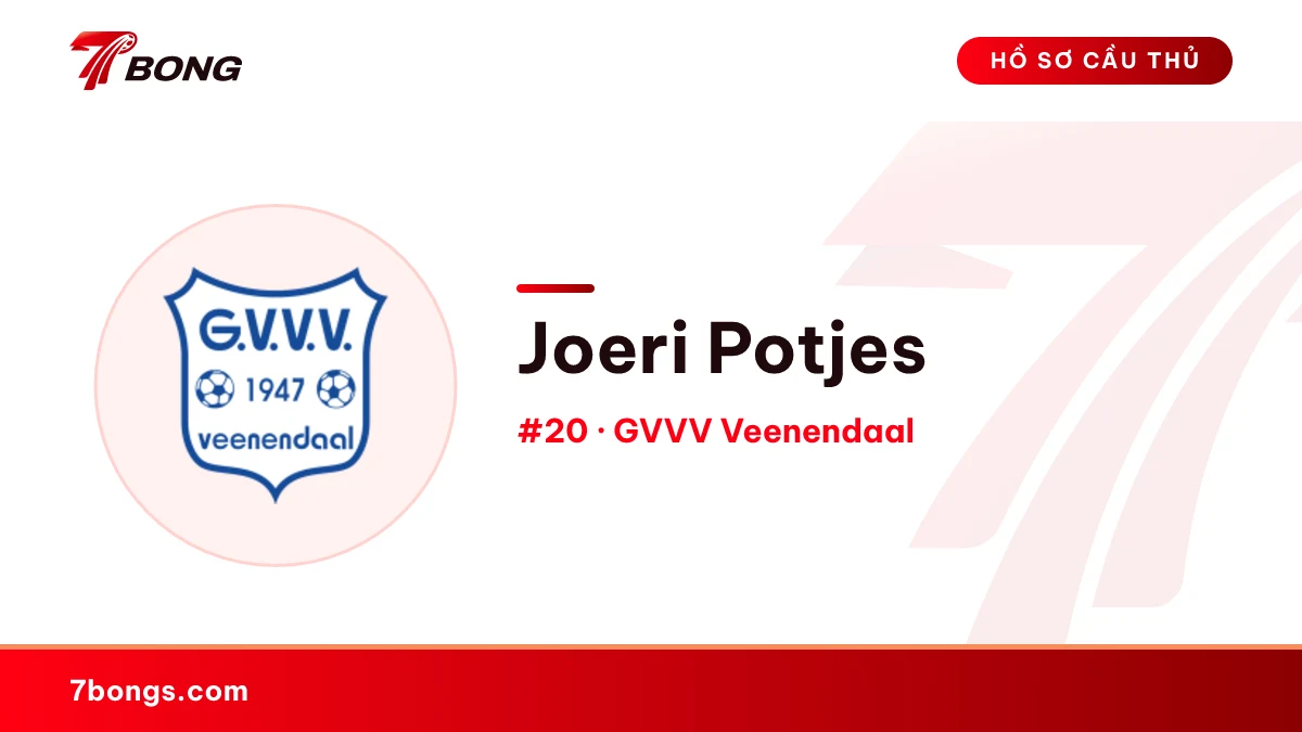 Joeri Potjes — GVVV Veenendaal