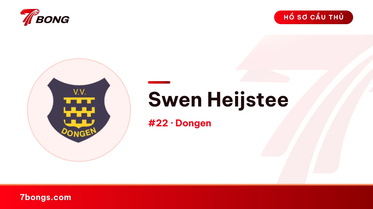 Swen Heijstee — Dongen