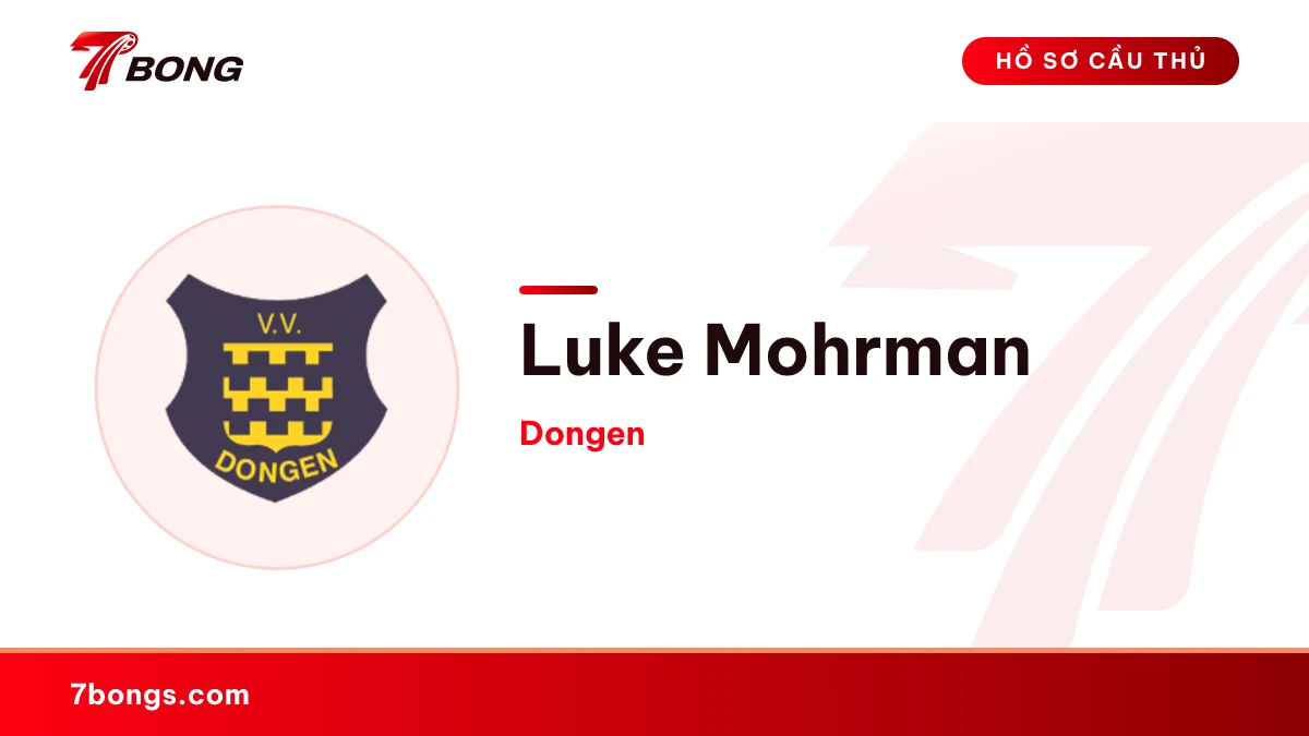 Luke Mohrman — Dongen