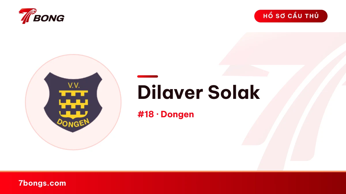 Dilaver Solak — Dongen
