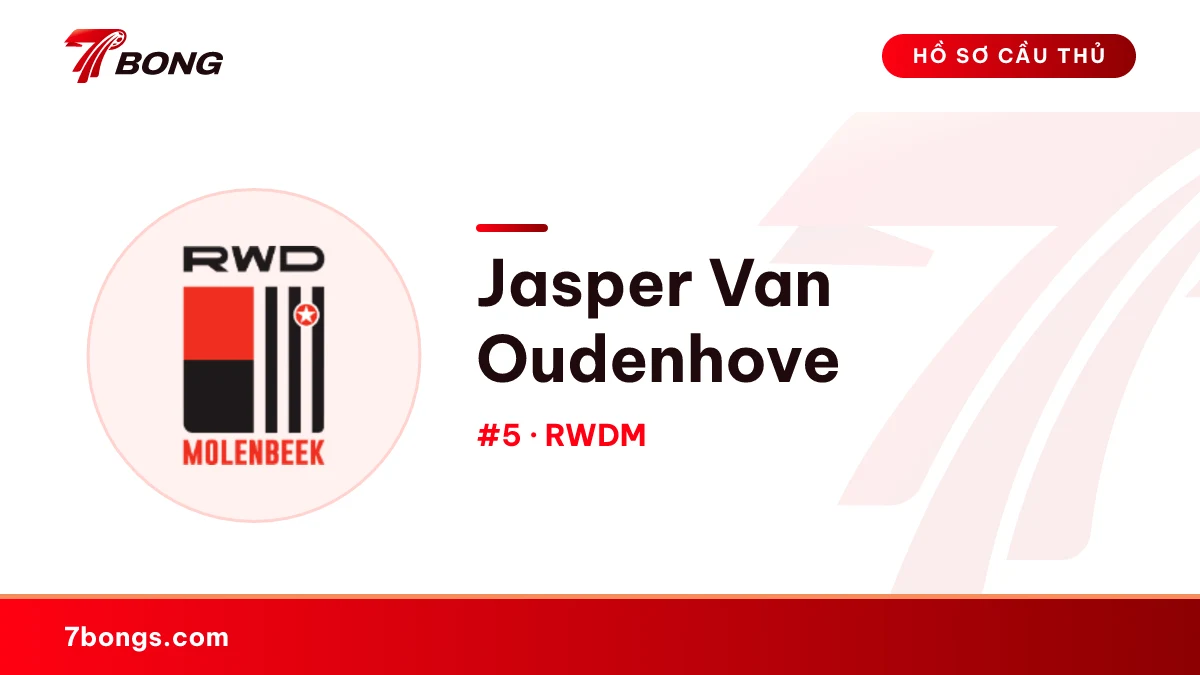 Jasper Van Oudenhove — RWDM