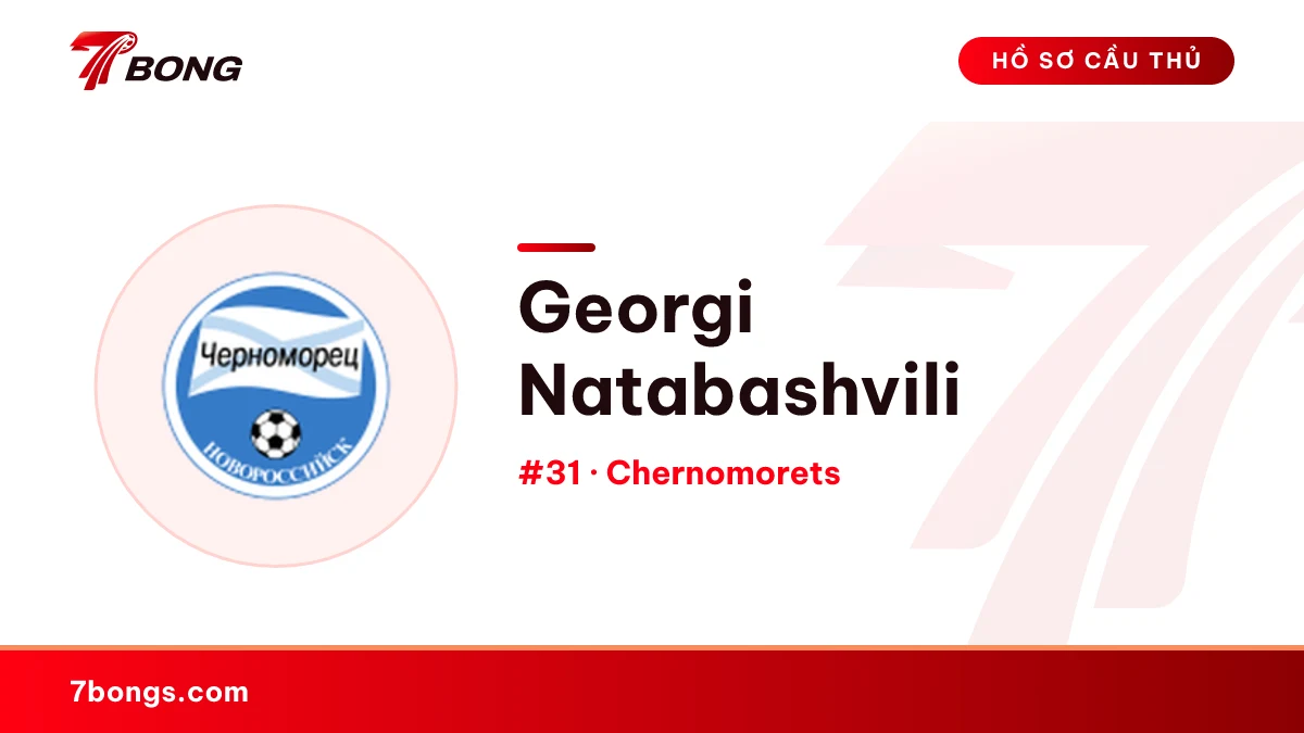 Georgi Natabashvili — Chernomorets