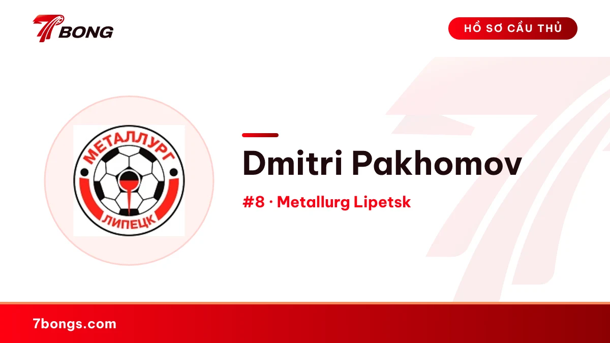 Dmitri Pakhomov — Metallurg Lipetsk