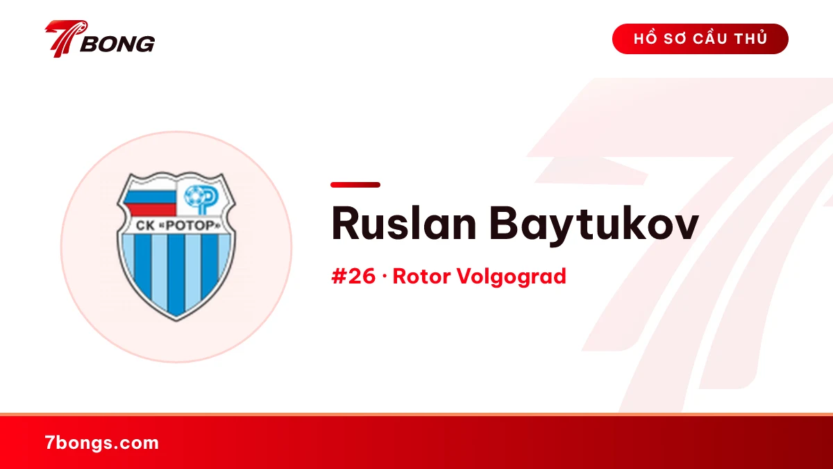 Ruslan Baytukov — Rotor Volgograd