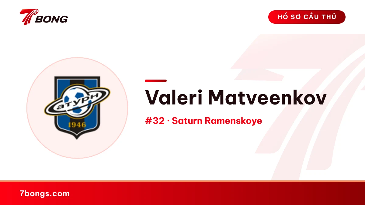 Valeri Matveenkov — Saturn Ramenskoye