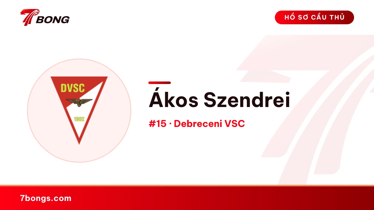 Ákos Szendrei — Debreceni VSC