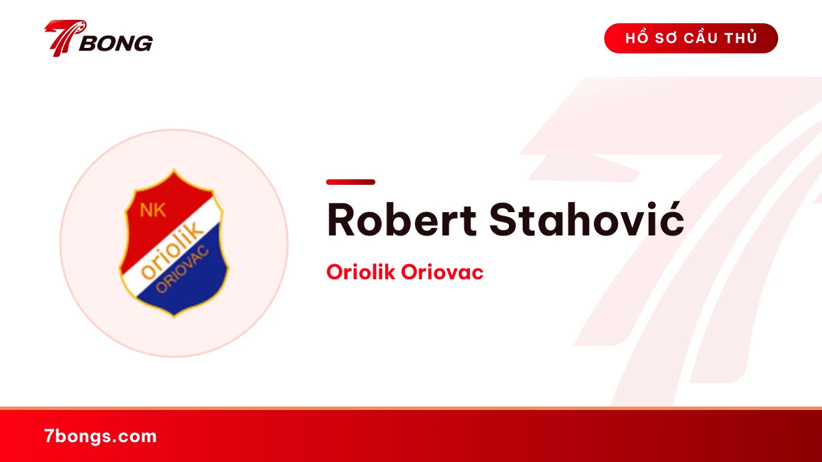 Robert Stahović — Oriolik Oriovac