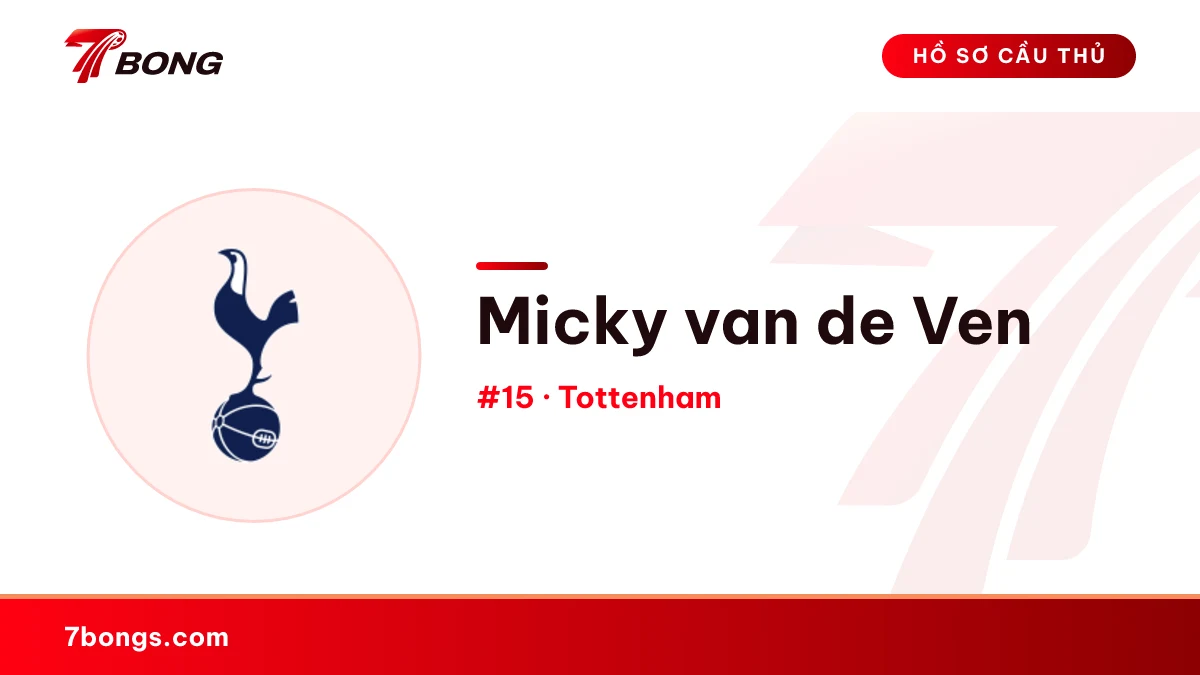 Micky van de Ven — Tottenham