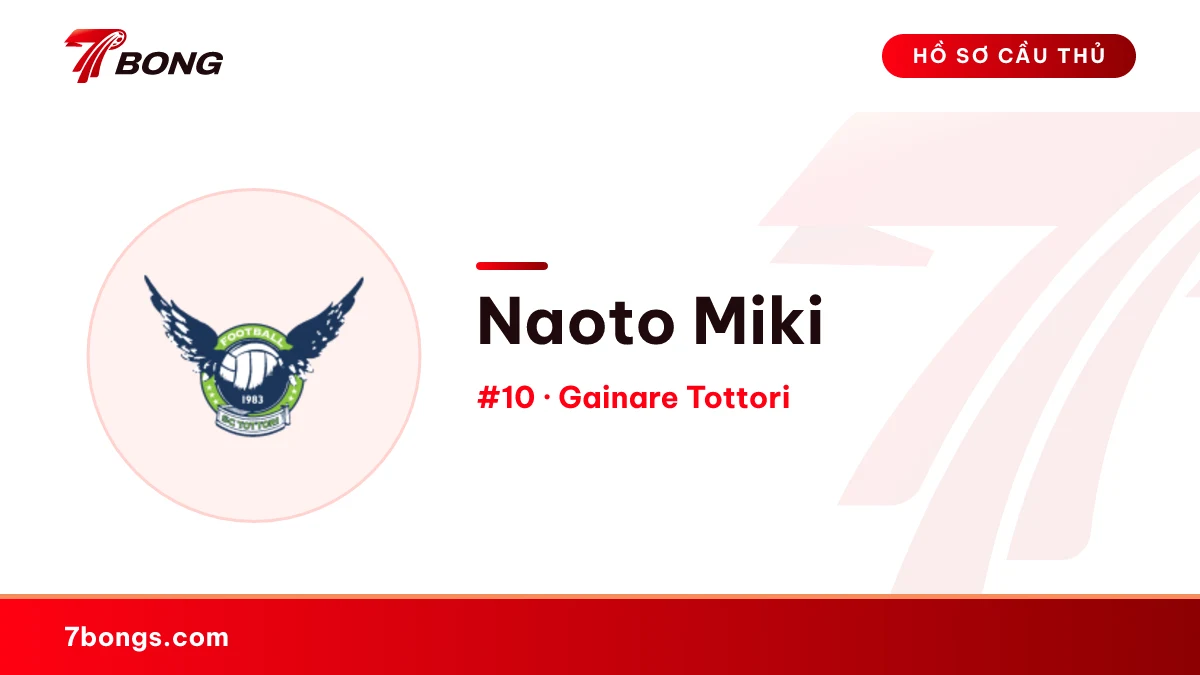 Naoto Miki — Gainare Tottori