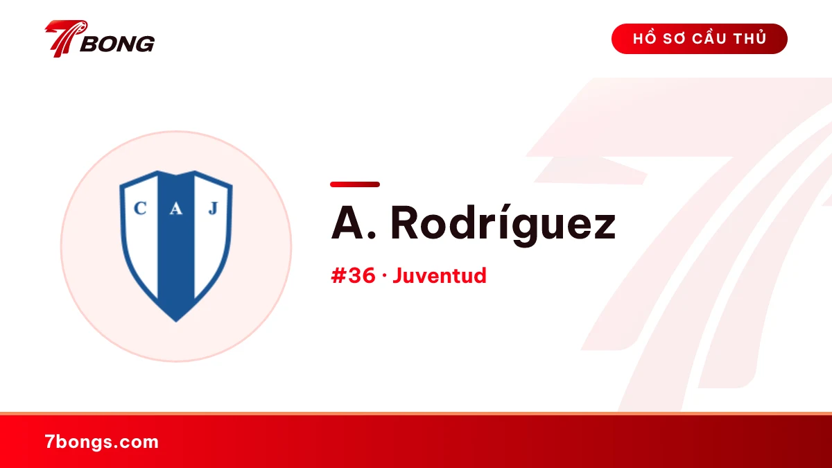 A. Rodríguez — Juventud