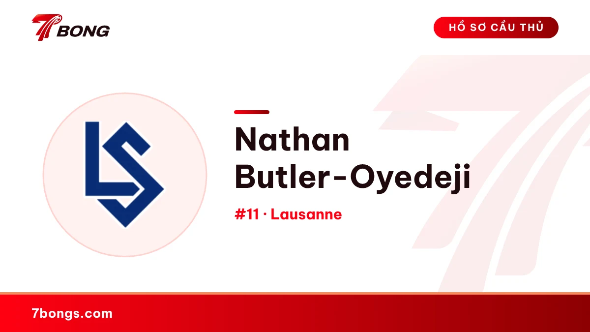 Nathan Butler-Oyedeji — Lausanne