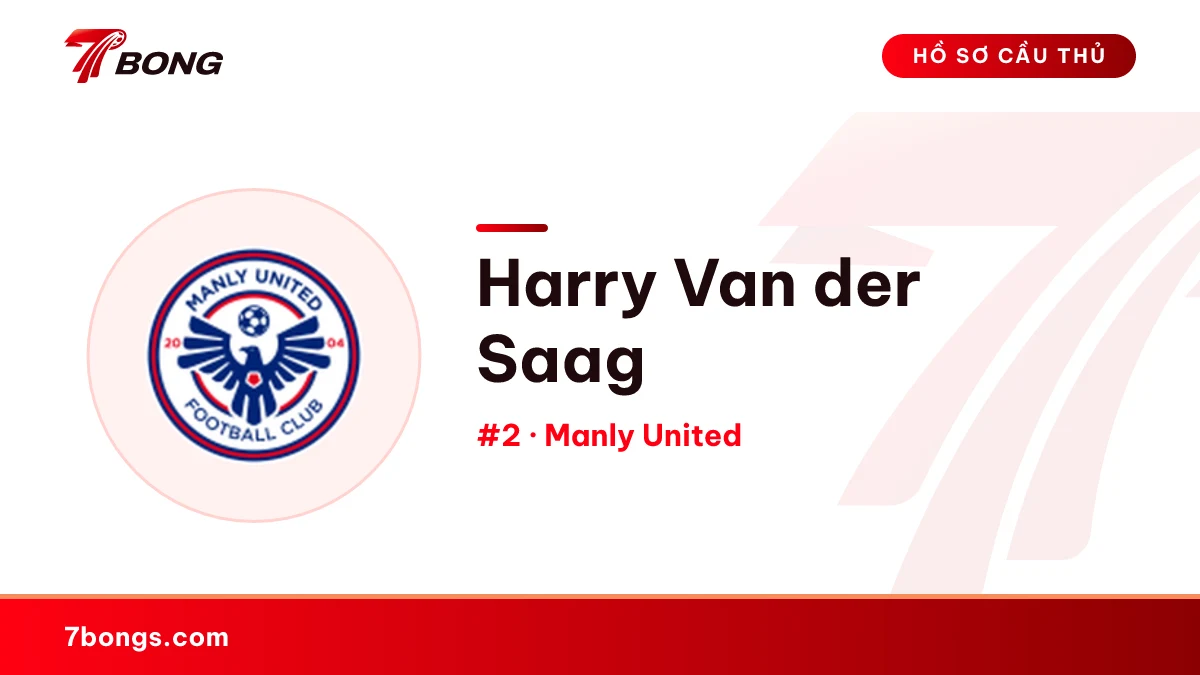 Harry Van der Saag — Manly United