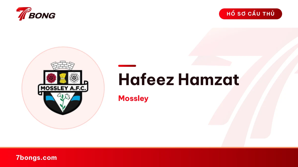 Hafeez Hamzat — Mossley