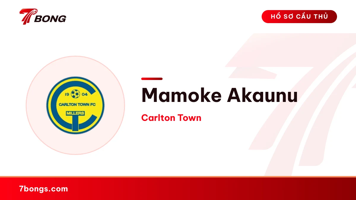 Mamoke Akaunu — Carlton Town