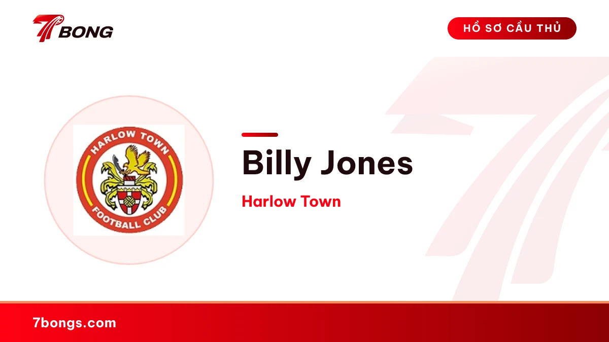 Billy Jones — Harlow Town