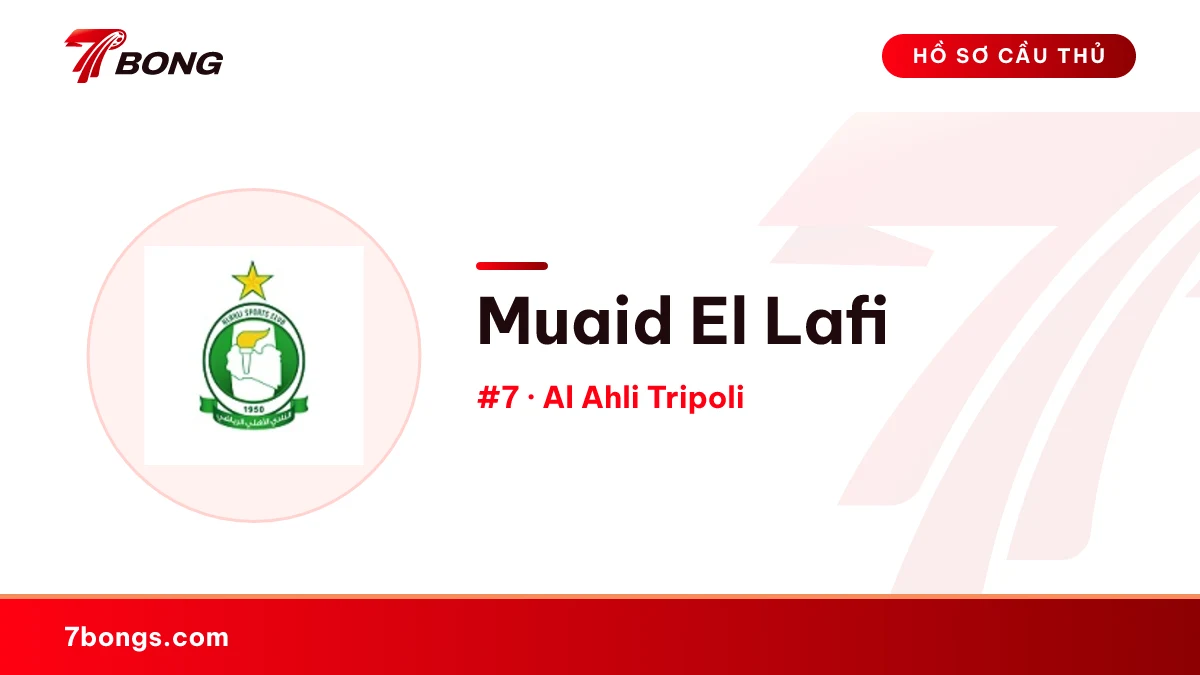 Muaid El Lafi — Al Ahli Tripoli