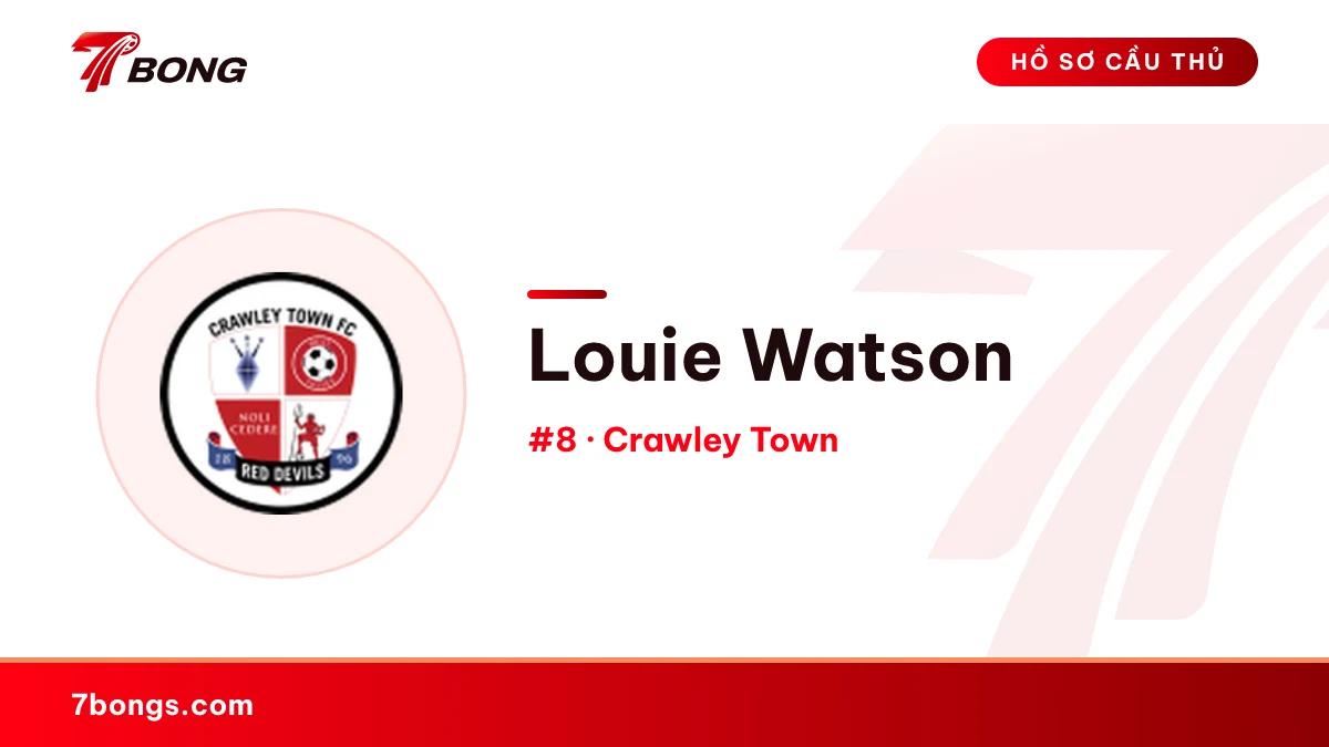 Louie Watson — Crawley Town