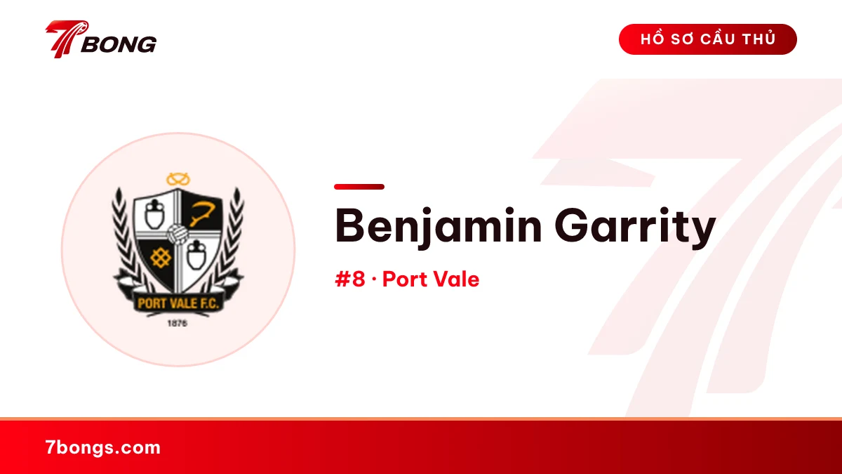 Benjamin Garrity — Port Vale