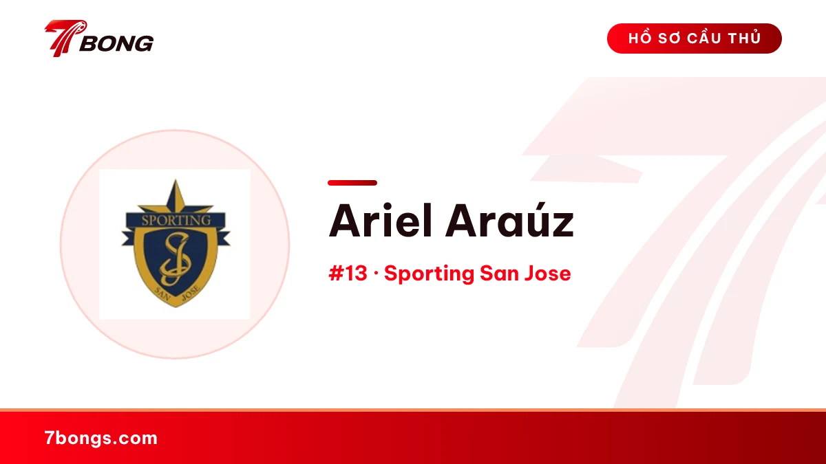 Ariel Araúz — Sporting San Jose