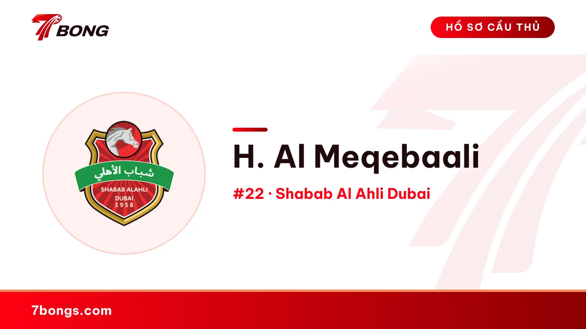 H. Al Meqebaali — Shabab Al Ahli Dubai