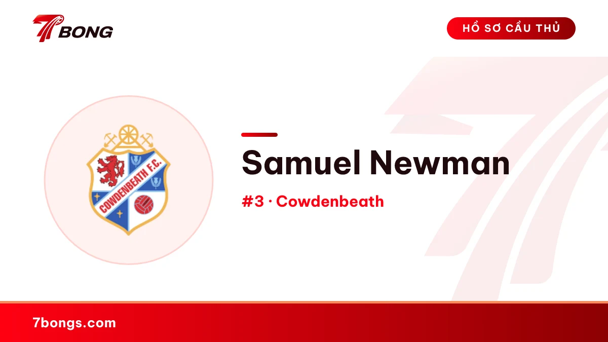 Samuel Newman — Cowdenbeath