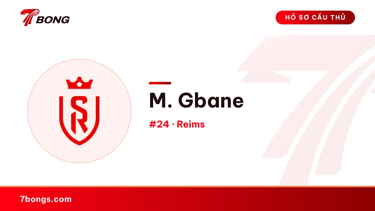 M. Gbane — Reims