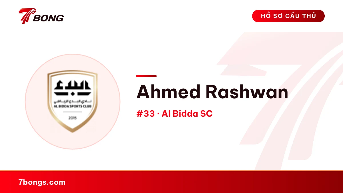 Ahmed Rashwan — Al Bidda SC