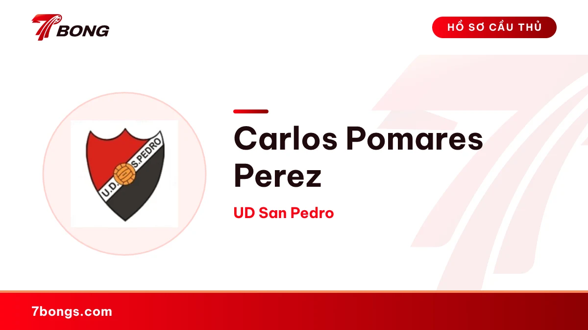 Carlos  Pomares Perez — UD San Pedro