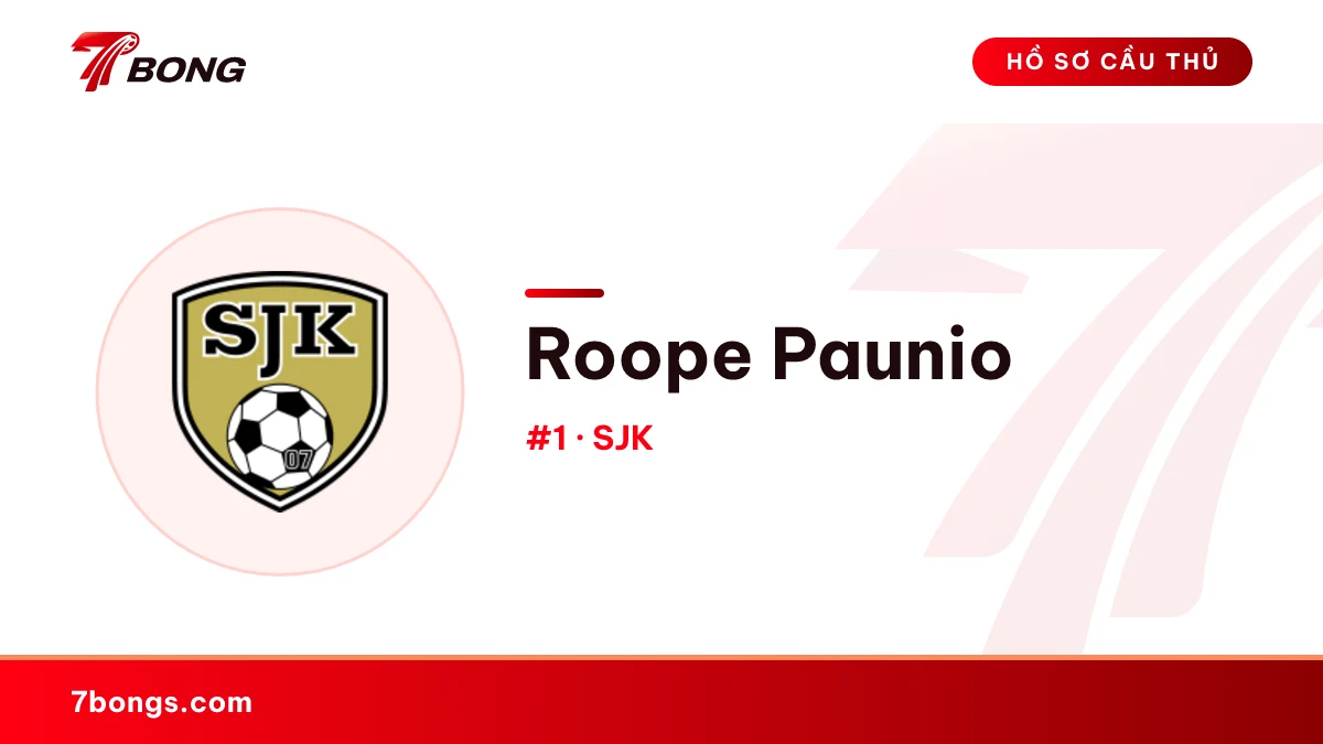 Roope Paunio — SJK